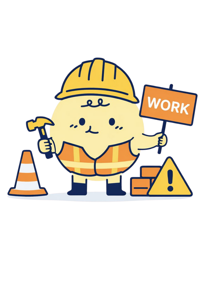 Nummy en construcción